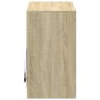 Sideboard mit LED Holzwerkstoff Eiche Sonoma 72x34x61 cm von , Sideboards - Ref: Foro24-852175, Preis: 64,89 €, Rabatt: %