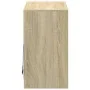 Sideboard with LED oak engineered wood oak Sonoma 72x34x61 cm by , Sideboards - Ref: Foro24-852175, Price: 64,06 €, Discount: %