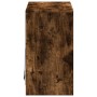 Sideboard with LED smoked oak engineered wood 72x34x61 cm by , Sideboards - Ref: Foro24-852177, Price: 68,72 €, Discount: %