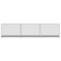TV cabinet with LED engineered wood white 165x34x40 cm by , TV Furniture - Ref: Foro24-852250, Price: 106,27 €, Discount: %