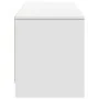 TV cabinet with LED engineered wood white 165x34x40 cm by , TV Furniture - Ref: Foro24-852250, Price: 106,27 €, Discount: %
