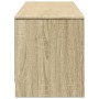 Sonoma oak engineered wood LED TV cabinet 165x34x40 cm by , TV Furniture - Ref: Foro24-852252, Price: 85,79 €, Discount: %