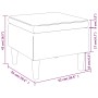 Hocker mit roten Holzbeinen aus rotem Samt von , Klapphocker und Stühle - Ref: Foro24-329462, Preis: 86,33 €, Rabatt: %