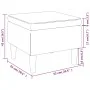 Hocker mit roten Holzbeinen aus rotem Samt von , Klapphocker und Stühle - Ref: Foro24-329462, Preis: 84,70 €, Rabatt: %