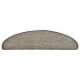 Selbstklebende Treppenmatte, 15 Stück, beige und grau, 56x17x3cm. von , Treppenmatten - Ref: Foro24-326894, Preis: 93,55 €, R...