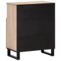 Massiver Mangoholz-Sideboard 60x34x75 cm von , Schließfächer und Lagerschränke - Ref: Foro24-377562, Preis: 73,30 €, Rabatt: %