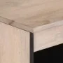 Aparador de madera maciza de mango 60x34x75 cm by , Lockers and storage cabinets - Ref: Foro24-377562, Price: 72,39 €, Discou...