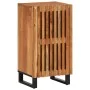 Aparador de madera maciza acacia 40x34x75 cm by , Lockers and storage cabinets - Ref: Foro24-377555, Price: 96,86 €, Discount: %