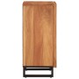 Massiver Akazienholz-Sideboard 40x34x75 cm von , Schließfächer und Lagerschränke - Ref: Foro24-377555, Preis: 98,36 €, Rabatt: %