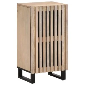Aparador de madera maciza de mango 40x34x75 cm by , Lockers and storage cabinets - Ref: Foro24-377557, Price: 67,35 €, Discou...