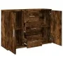 Aparador de madera de ingeniería roble ahumado 90,5x29,5x65 cm de , Aparadores - Ref: Foro24-849878, Precio: 88,31 €, Descuen...
