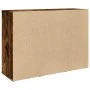 Aparador de madera de ingeniería roble ahumado 90,5x29,5x65 cm de , Aparadores - Ref: Foro24-849878, Precio: 88,31 €, Descuen...