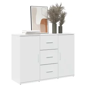 Ingenieurholz-Sideboard in Weiß 90,5x29,5x65 cm von , Sideboards - Ref: Foro24-849873, Preis: 100,44 €, Rabatt: %