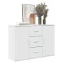 Ingenieurholz-Sideboard in Weiß 90,5x29,5x65 cm von , Sideboards - Ref: Foro24-849873, Preis: 100,44 €, Rabatt: %