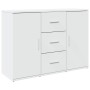 Ingenieurholz-Sideboard in Weiß 90,5x29,5x65 cm von , Sideboards - Ref: Foro24-849873, Preis: 100,81 €, Rabatt: %