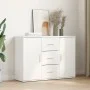 Ingenieurholz-Sideboard in Weiß 90,5x29,5x65 cm von , Sideboards - Ref: Foro24-849873, Preis: 100,44 €, Rabatt: %