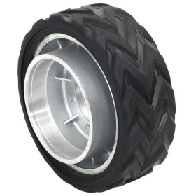 Rueda para rueda de remolque jockey aluminio y goma Ø19,5x10 cm by , Trailers for goods and transport - Ref: Foro24-4007308, ...