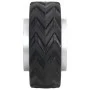 Rueda para rueda de remolque jockey aluminio y goma Ø19,5x10 cm de , Tráilers para mercancías y transporte - Ref: Foro24-4007...