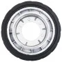 Rueda para rueda de remolque jockey aluminio y goma Ø19,5x10 cm de , Tráilers para mercancías y transporte - Ref: Foro24-4007...