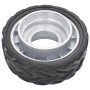 Rueda para rueda de remolque jockey aluminio y goma Ø19,5x10 cm by , Trailers for goods and transport - Ref: Foro24-4007308, ...