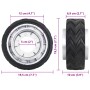 Rueda para rueda de remolque jockey aluminio y goma Ø19,5x10 cm by , Trailers for goods and transport - Ref: Foro24-4007308, ...