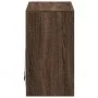 Aparador con LED madera ingeniería marrón roble 72x34x61 cm by , Sideboards - Ref: Foro24-852179, Price: 66,11 €, Discount: %