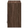 Aparador con LED madera ingeniería marrón roble 72x34x61 cm by , Sideboards - Ref: Foro24-852179, Price: 66,99 €, Discount: %
