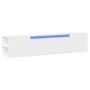 Mueble de TV de pared con luz LED blanco 180x31x39,5 cm de , Muebles TV - Ref: Foro24-3307954, Precio: 133,98 €, Descuento: %