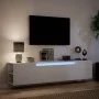 TV-Wandmöbel mit LED-Beleuchtung in Weiß 180x31x39,5 cm von , TV-Möbel - Ref: Foro24-3307954, Preis: 136,54 €, Rabatt: %