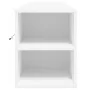 TV-Wandmöbel mit LED-Beleuchtung in Weiß 180x31x39,5 cm von , TV-Möbel - Ref: Foro24-3307954, Preis: 136,54 €, Rabatt: %