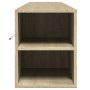 Mueble de TV de pared con luz LED roble Sonoma 180x31x39,5 cm von , TV-Möbel - Ref: Foro24-3307956, Preis: 109,11 €, Rabatt: %