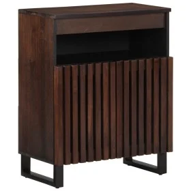 Sideboard solid mango wood 60x34x75 cm by , Lockers and storage cabinets - Ref: Foro24-377561, Price: 106,12 €, Discount: %