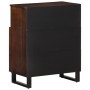 Sideboard aus massivem Mangoholz 60x34x75 cm von , Schließfächer und Lagerschränke - Ref: Foro24-377561, Preis: 107,56 €, Rab...