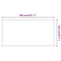 Hellgrüne Vertikalmarkise 140x360 cm Oxford-Stoff von vidaXL, Sonnenschirme - Ref: Foro24-148312, Preis: 20,19 €, Rabatt: %