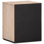 Armario de baño de pared madera maciza de mango 38x34x48 cm de , Muebles de baño - Ref: Foro24-377537, Precio: 46,59 €