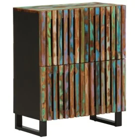 Solid wood sideboard acacia 60x34x75 cm by , Lockers and storage cabinets - Ref: Foro24-377568, Price: 159,12 €, Discount: %