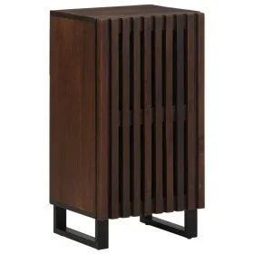 Brown mango solid wood sideboard 40x34x75 cm by , Lockers and storage cabinets - Ref: Foro24-377556, Price: 87,10 €, Discount: %