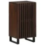 Brown mango solid wood sideboard 40x34x75 cm by , Lockers and storage cabinets - Ref: Foro24-377556, Price: 87,07 €, Discount: %