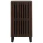 Brown mango solid wood sideboard 40x34x75 cm by , Lockers and storage cabinets - Ref: Foro24-377556, Price: 87,07 €, Discount: %