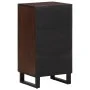 Brown mango solid wood sideboard 40x34x75 cm by , Lockers and storage cabinets - Ref: Foro24-377556, Price: 87,07 €, Discount: %