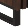 Brown mango solid wood sideboard 40x34x75 cm by , Lockers and storage cabinets - Ref: Foro24-377556, Price: 87,07 €, Discount: %