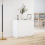 Sideboard mit LED weiß Holzwerkstoff 72x34x61 cm von , Sideboards - Ref: Foro24-852173, Preis: 70,49 €, Rabatt: %
