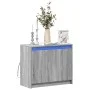 Sonoma grau Holzwerkstoff LED Anrichte 72x34x61 cm von , Sideboards - Ref: Foro24-852178, Preis: 78,44 €, Rabatt: %