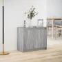 Sonoma grau Holzwerkstoff LED Anrichte 72x34x61 cm von , Sideboards - Ref: Foro24-852178, Preis: 78,44 €, Rabatt: %