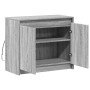 Sideboard with LED engineered wood gray Sonoma 72x34x61 cm by , Sideboards - Ref: Foro24-852178, Price: 79,69 €, Discount: %
