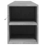 TV-Hängeelement mit LED-Licht betongrau 180x31x39,5 cm von , TV-Möbel - Ref: Foro24-3307957, Preis: 136,80 €, Rabatt: %