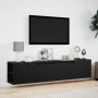TV-Hängeelement mit LED-Licht schwarz 180x31x39,5 cm von , TV-Möbel - Ref: Foro24-3307955, Preis: 154,37 €, Rabatt: %