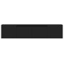 Mueble de TV de pared con luz LED negro 180x31x39,5 cm de , Muebles TV - Ref: Foro24-3307955, Precio: 161,91 €, Descuento: %