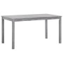 Set de comedor de jardín 5 piezas madera maciza de acacia gris de , Conjuntos de jardín - Ref: Foro24-45940, Precio: 415,53 €