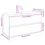 Badezimmermöbel Set 2 Stück Keramik und Holzwerkstoff von , Badezimmermöbel - Ref: Foro24-3307664, Preis: 291,53 €, Rabatt: %